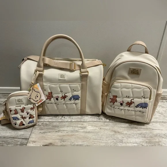Disney | Bags | Nwt Winnie The Pooh Weekender Bag Backpack  display picture 3